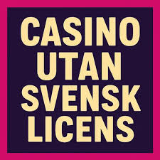 Casino Utan Spelpaus Frihet och Underhållning Online